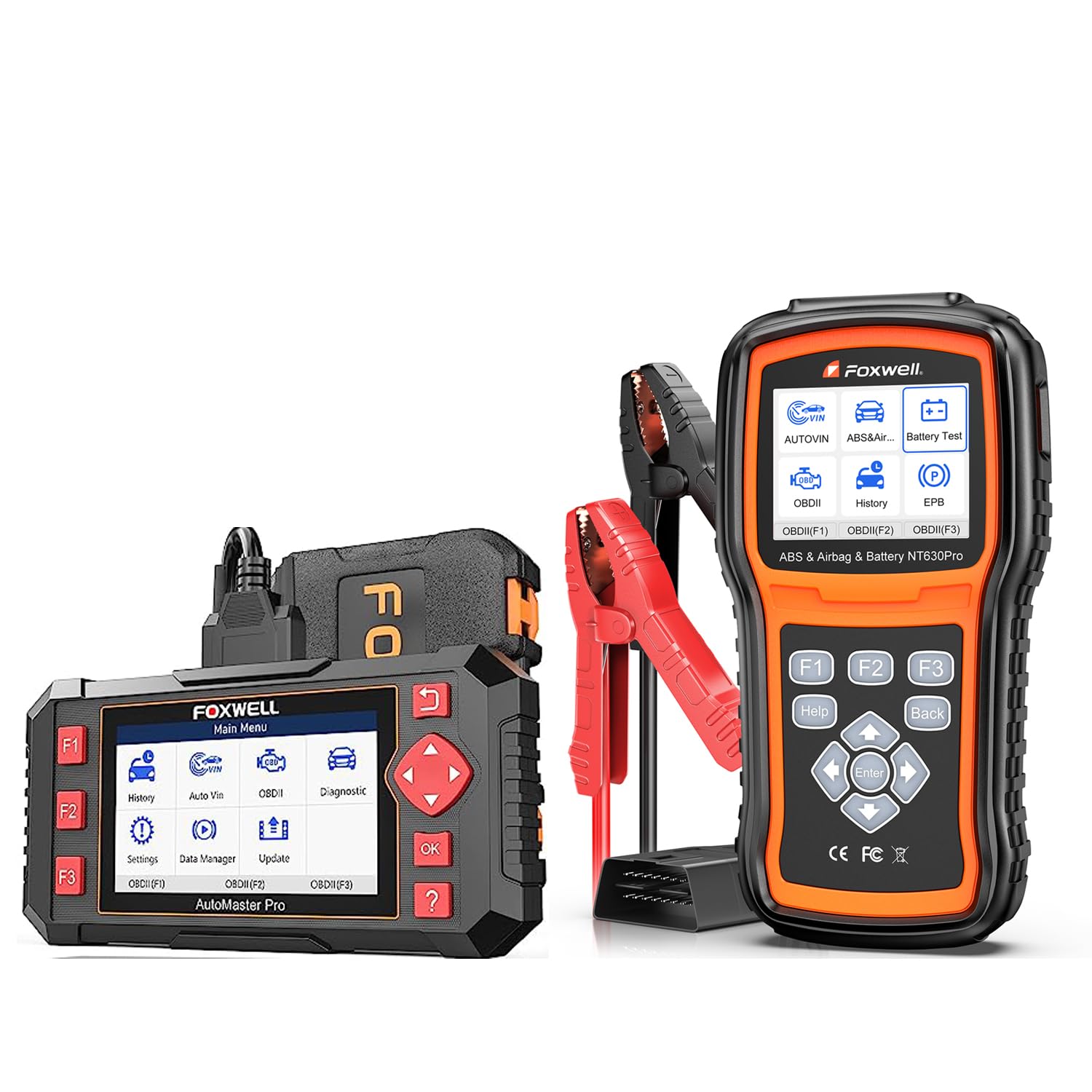 Amazon.com: FOXWELL Car Scanner NT604 Elite OBD2 Scanner ABS SRS
